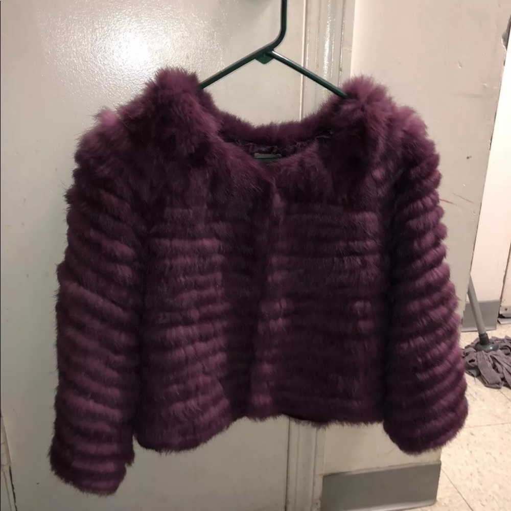 COPY - Cusp by Neiman Marcus rabbit fur